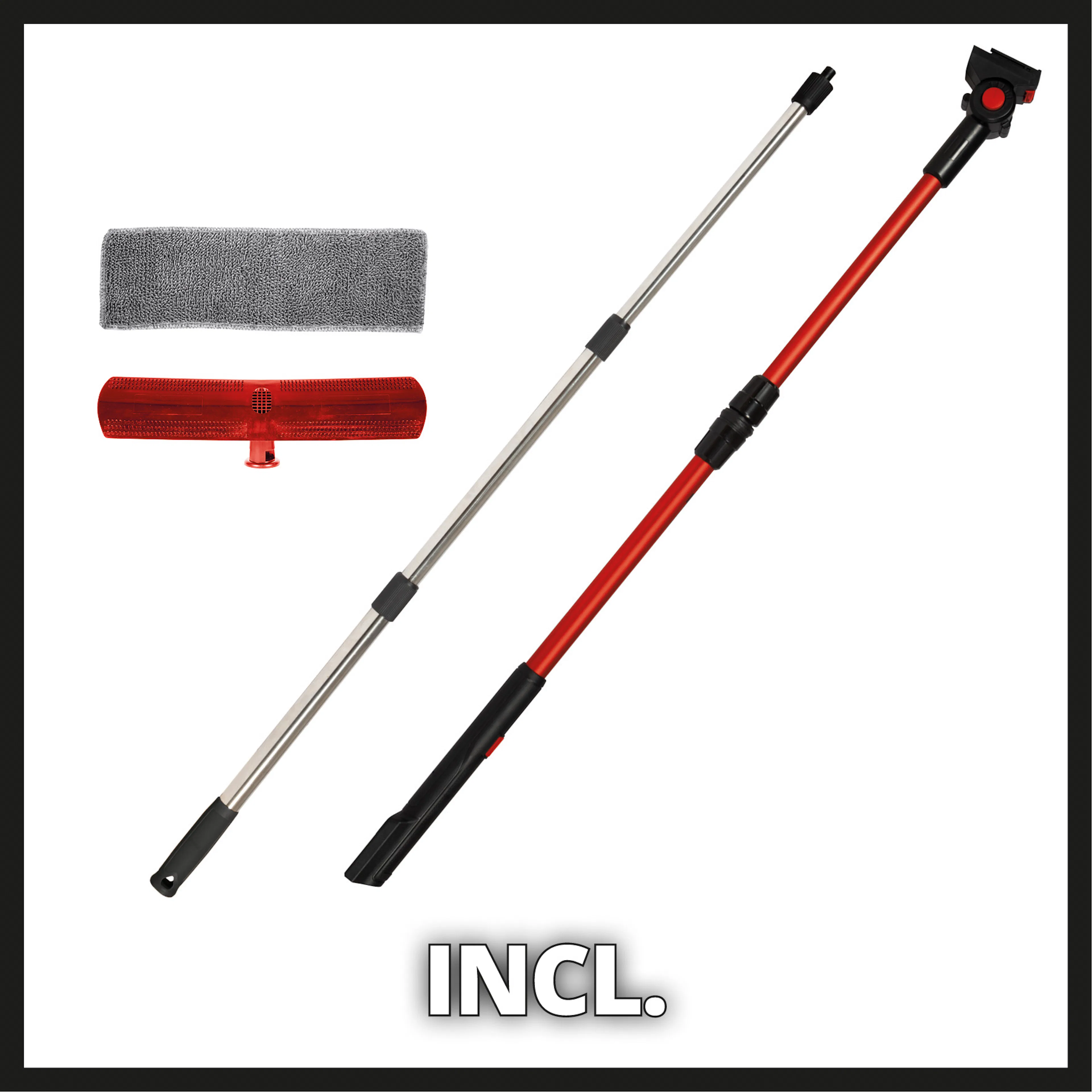 Teleskopset Einhell till Fönsterputs BRILLIANTO