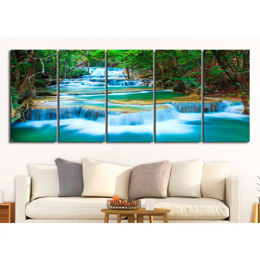 Tavla Arkiio Sapphire Waterfalls I