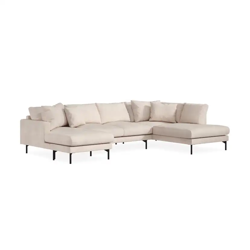 U-Soffa Scandinavian Choice Menard Soffa med Divan och Schäslong