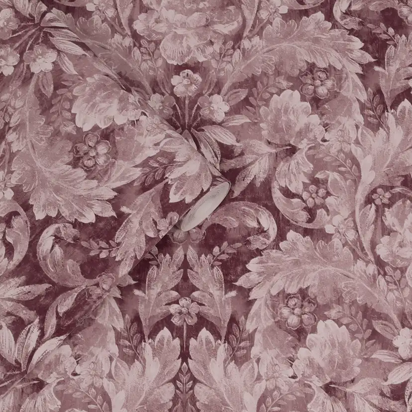 Tapet Laura Ashley Apolline Pale Blackberry 121085
