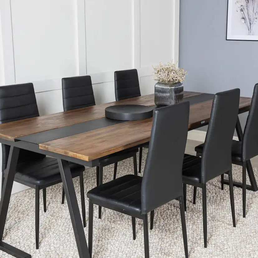 Matgrupp Venture Home Jane med 6 Sly Stolar