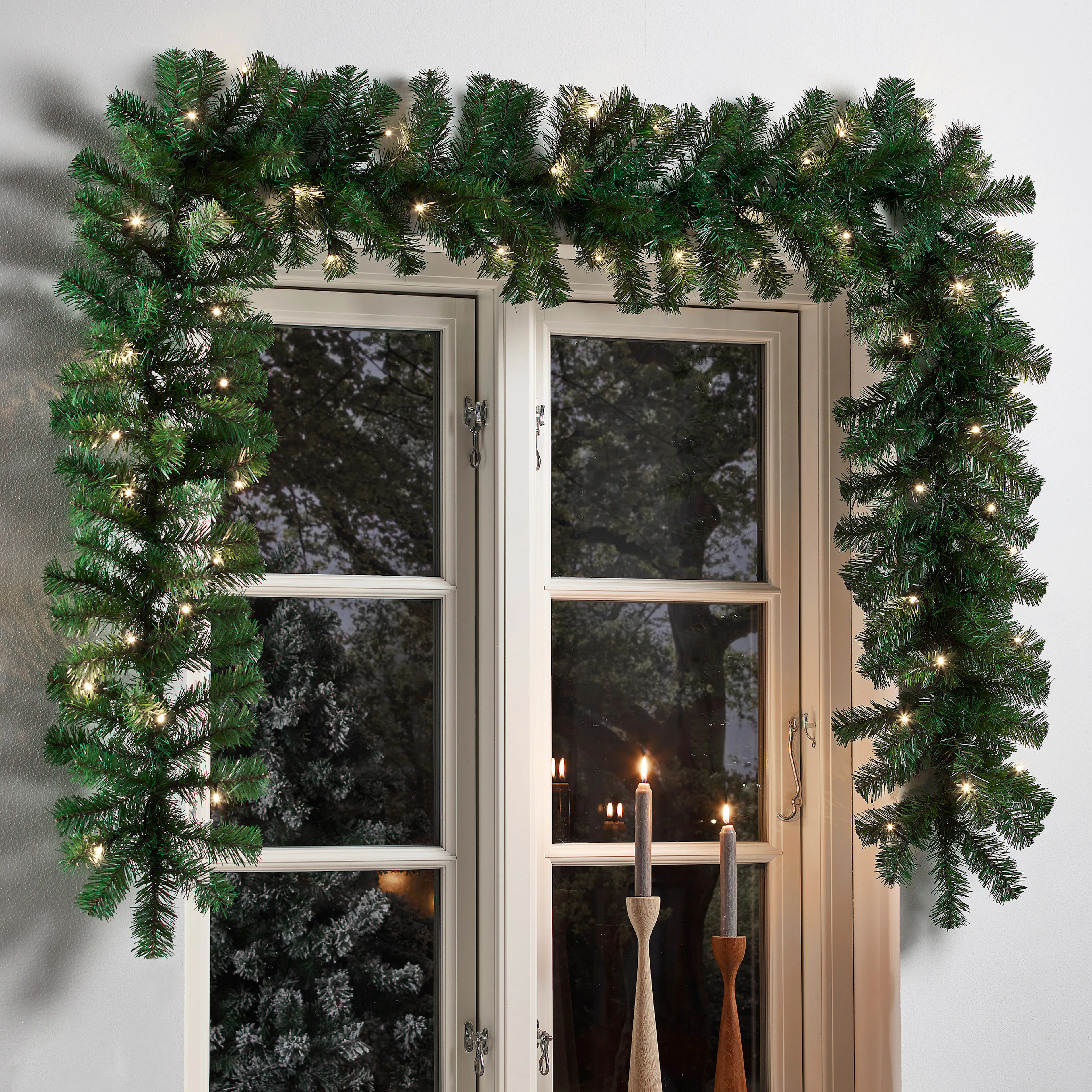 Girlang Nordic Winter Batteridriven inkl Ljus