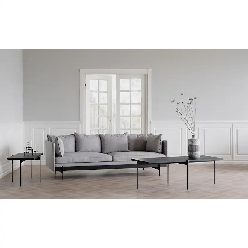 Panel Lundbergs Solliden Vitlackad Hdf 1845x837