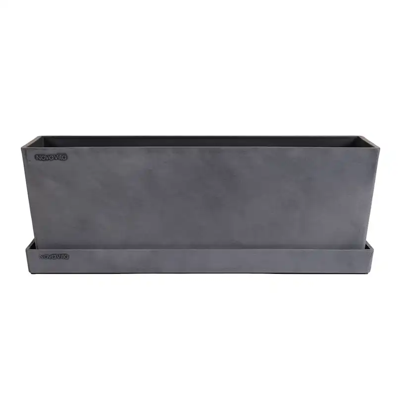Fat Greenline Michelangelo 50x15 Antracit Till Krukor