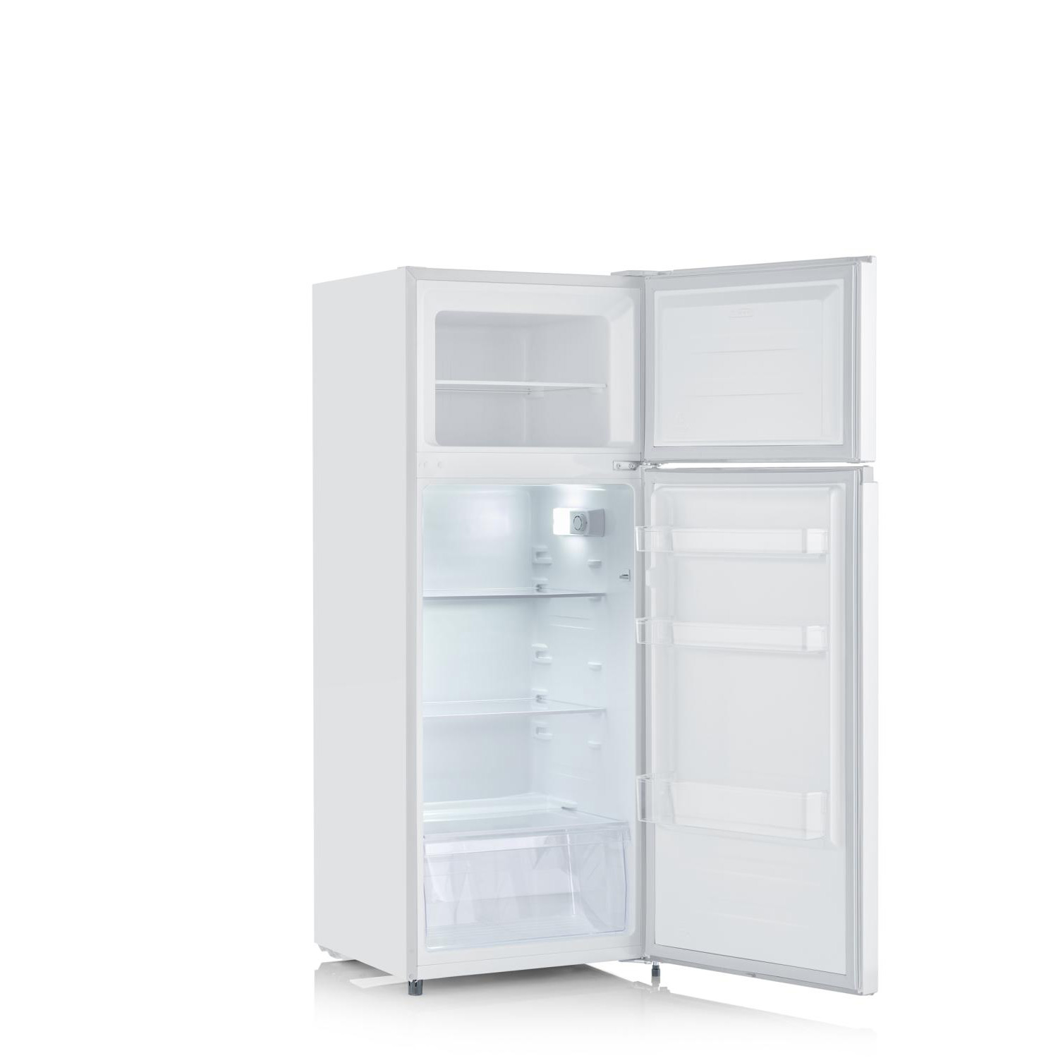 Fristående Kyl & Frys Severin DT 8760 Vit med LED-belysning