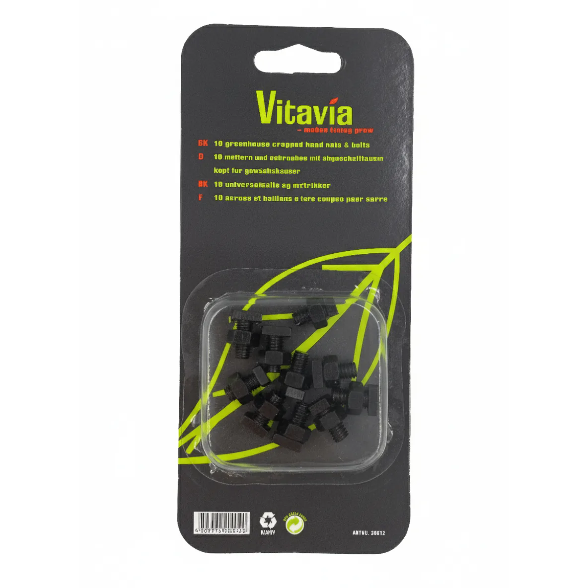 Monteringspaket Vitavia Bultar & Muttrar Filade 10-Pack