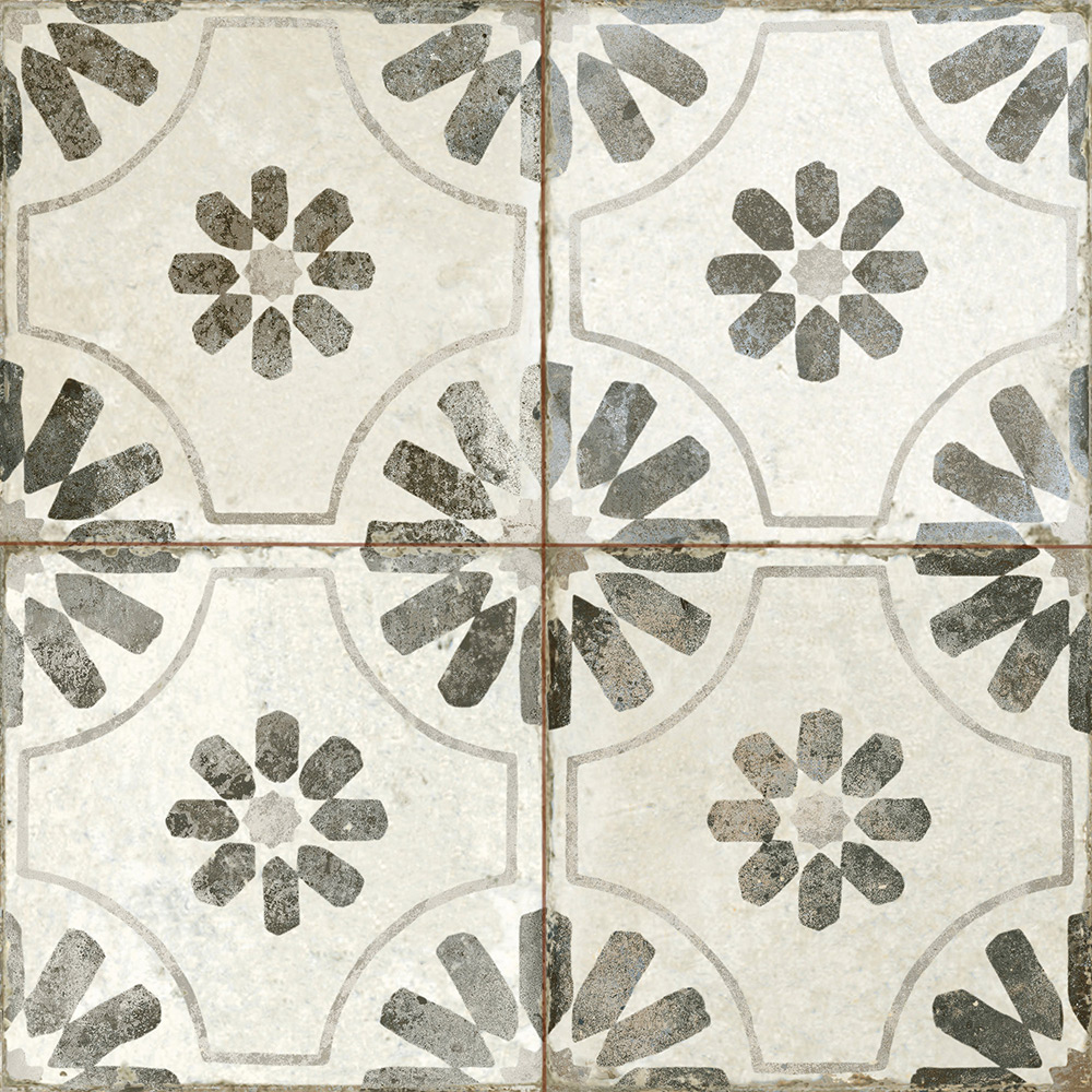 Klinker Tenfors FS Blume Black 45x45 cm