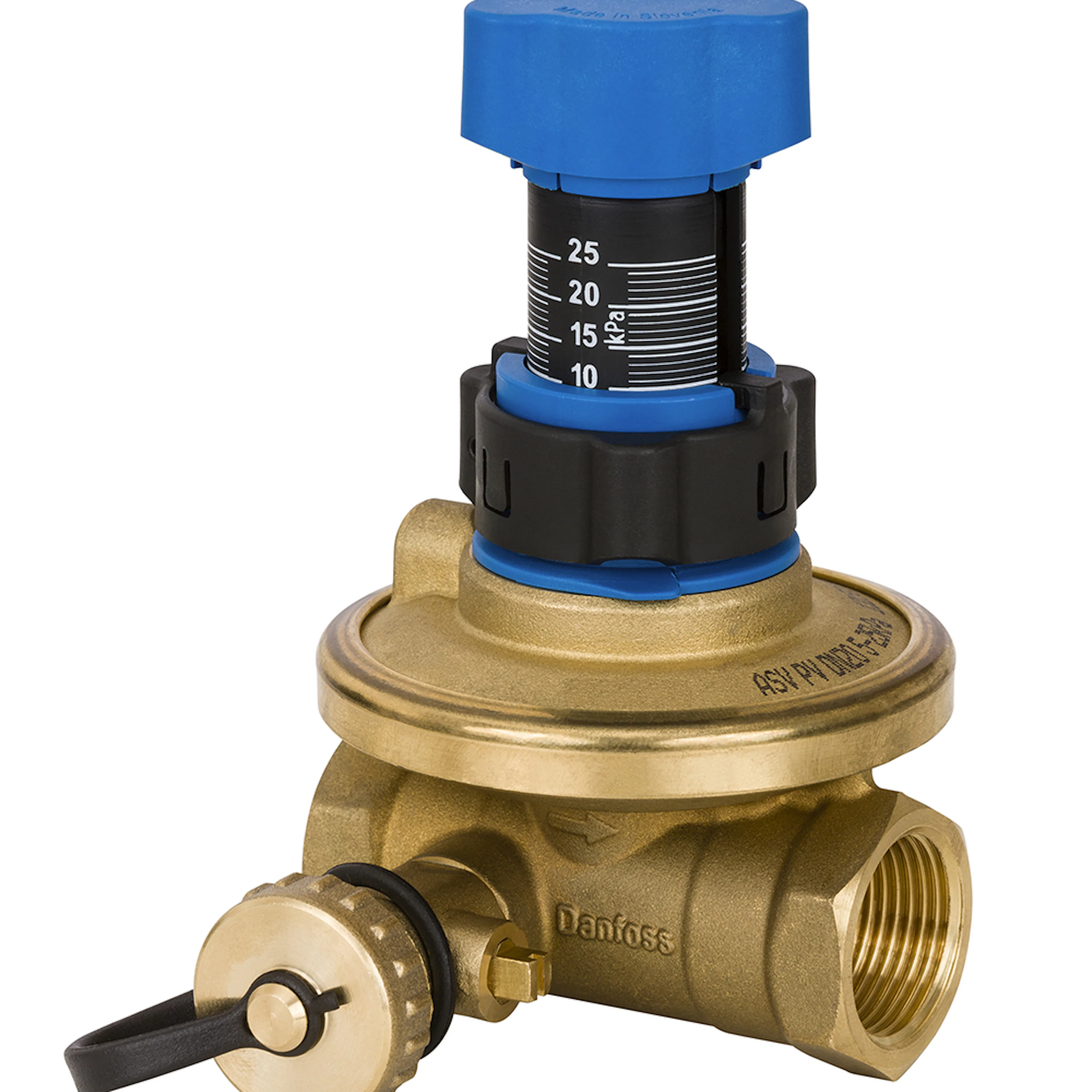 DIFFTRYCKSREGULATOR ASV-PV DN15 PURE PN16 5-25 KPA Kvs-värde: 1,6, Anslutning: Dn15