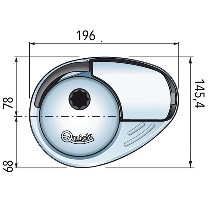 Ankarspel Quick Prince DP2E 800 W