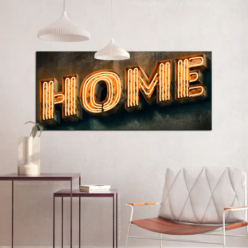 Tavla Arkiio Oldschool Neon 100x45