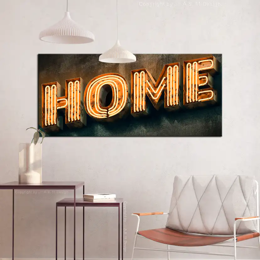 Tavla Arkiio Oldschool Neon 100x45