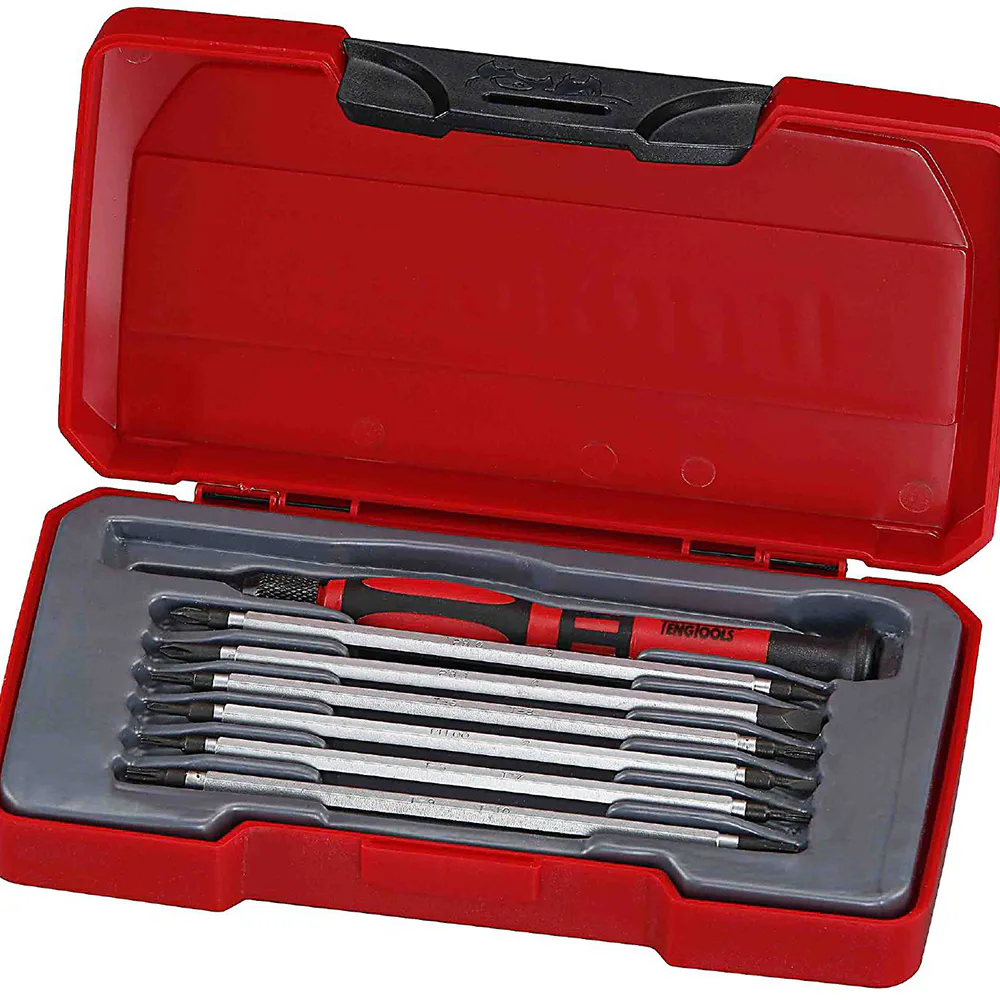 Finmekanikermejselsats Teng Tools 8-Delar