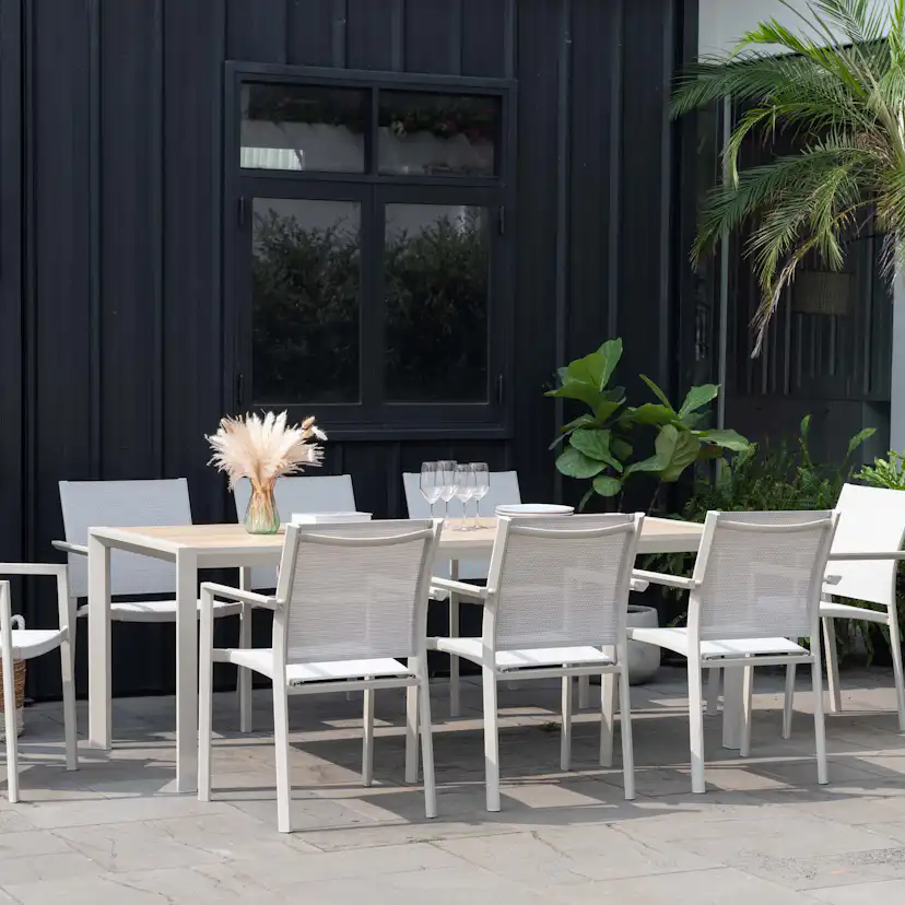 Matgrupp Utomhus LifestyleGarden Urbanite 205 cm 8 karmstolar