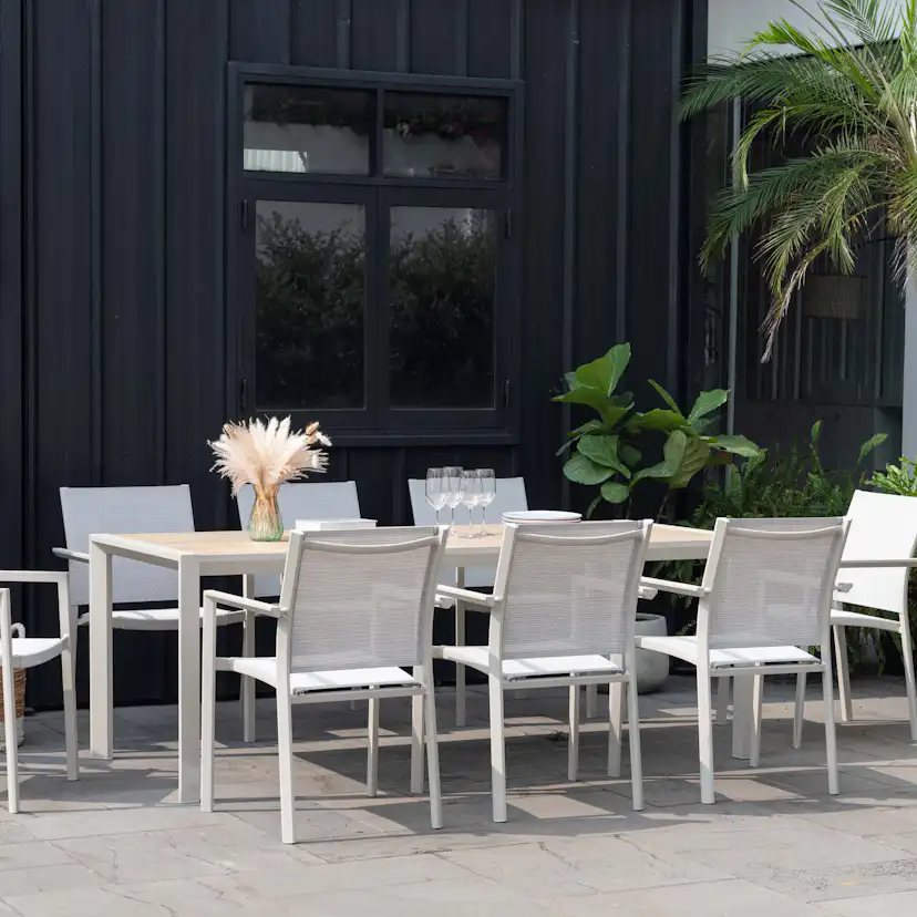 Matgrupp Utomhus LifestyleGarden Urbanite 205 cm 8 karmstolar