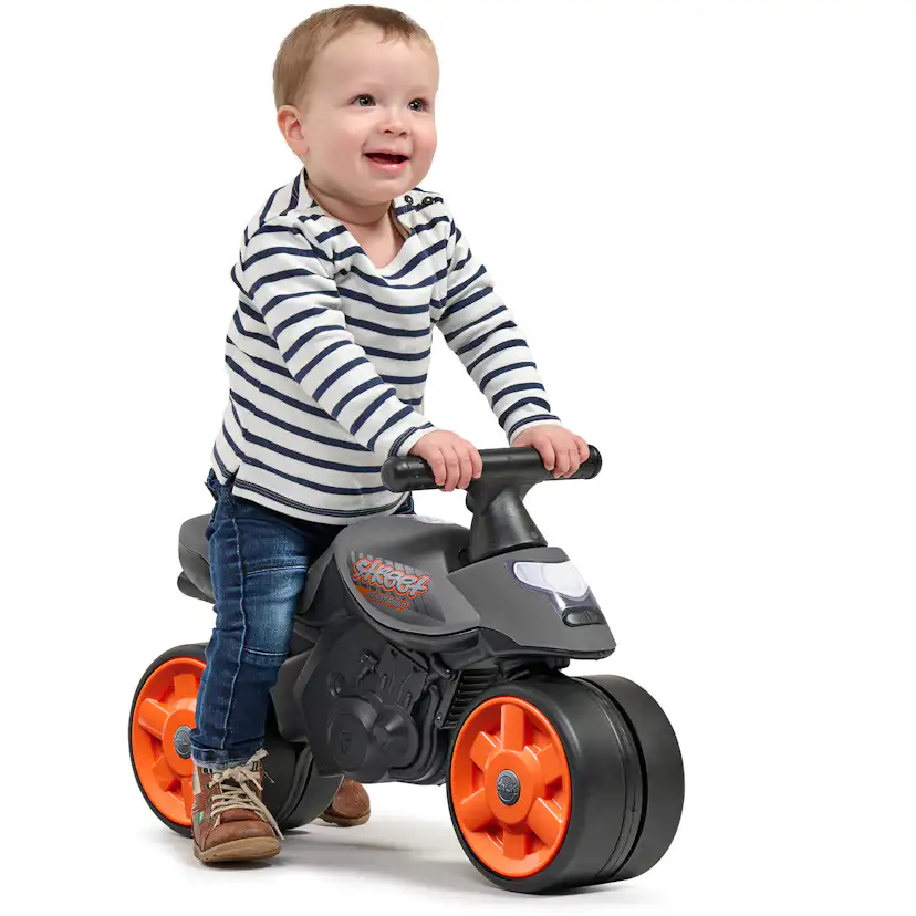 Motorcykel Falk Street Champion Svart EVA-Hjul