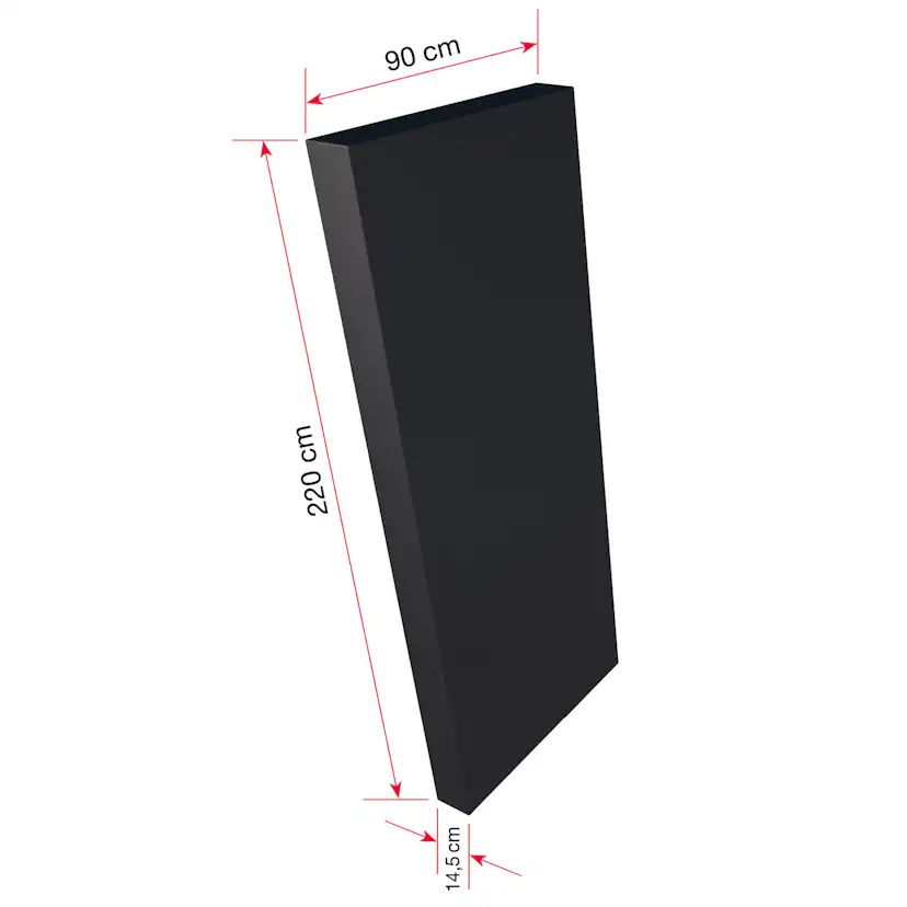 Vindskydd Gop Block BS220 Alu Antracit