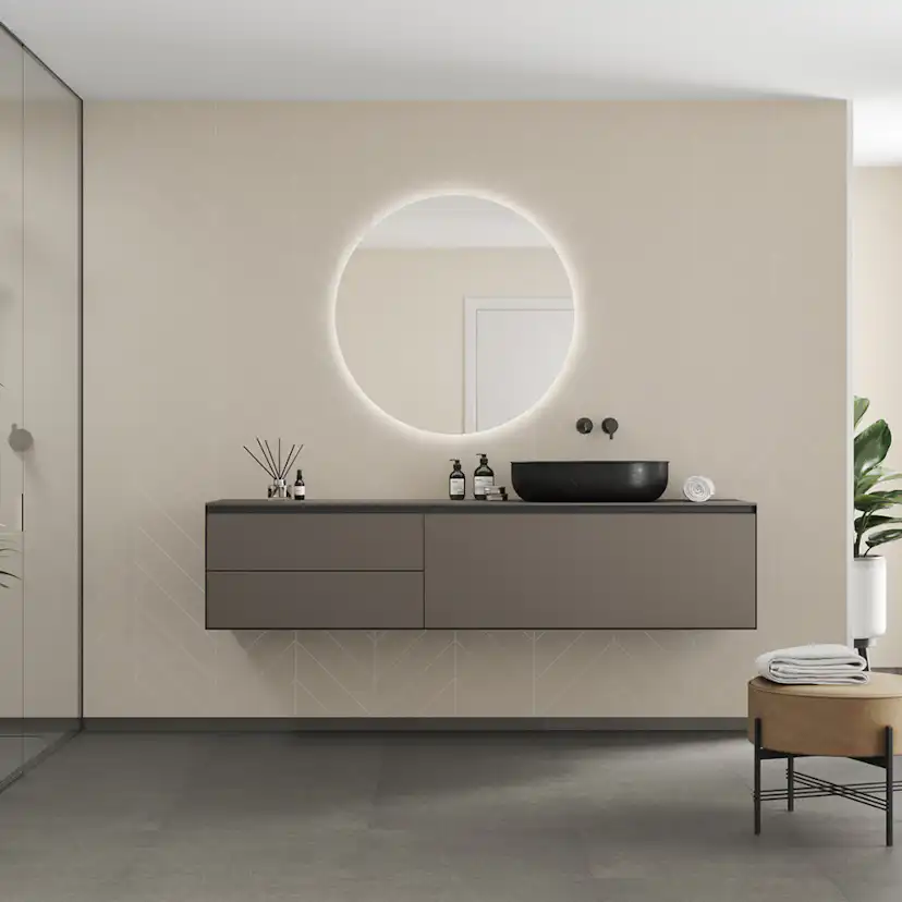 Våtrumsskiva Fibo 5233-M78 EM Light Sand 10x620x2400 mm