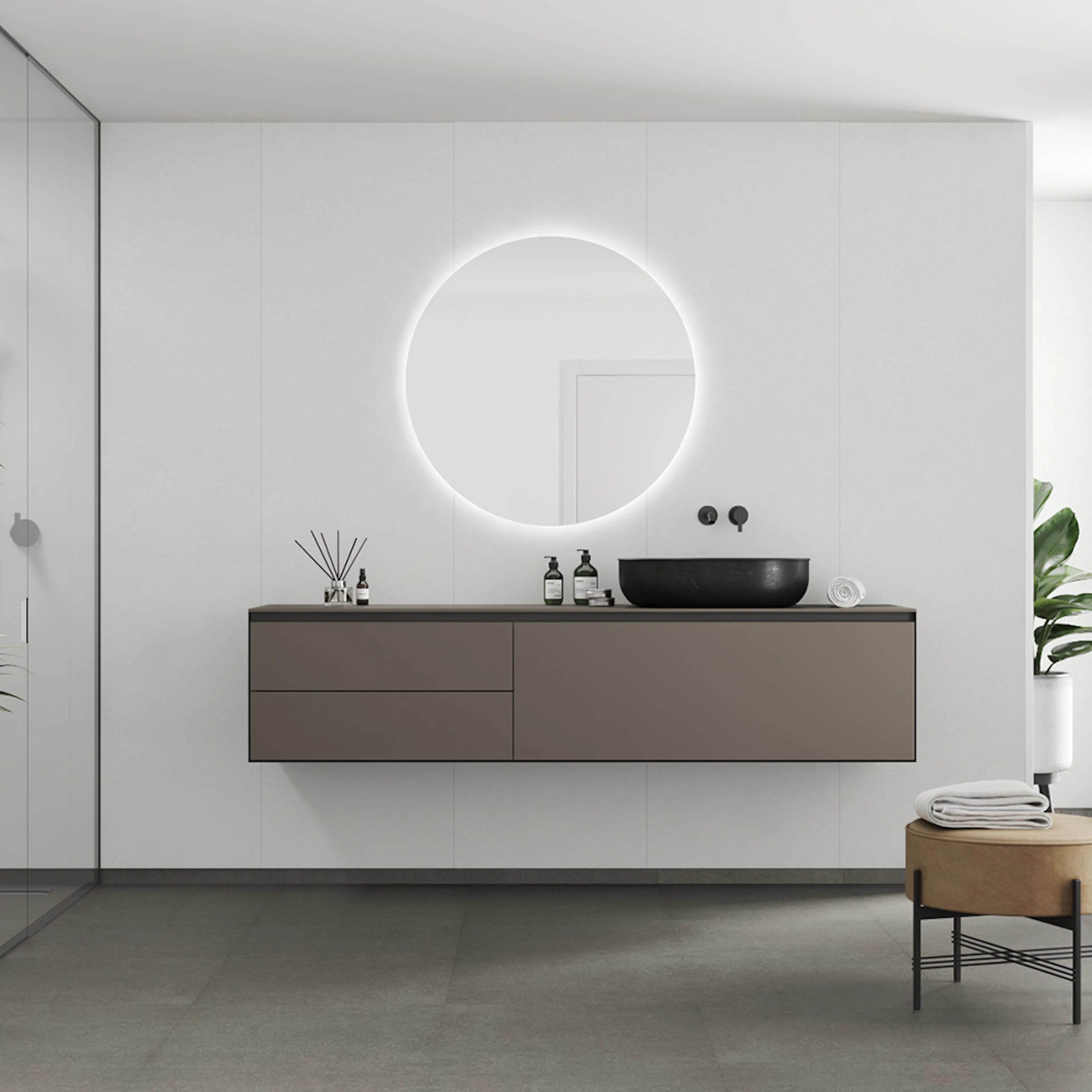 Våtrumsskiva Fibo 7616-M10 Moonstone 10x620x2400 mm