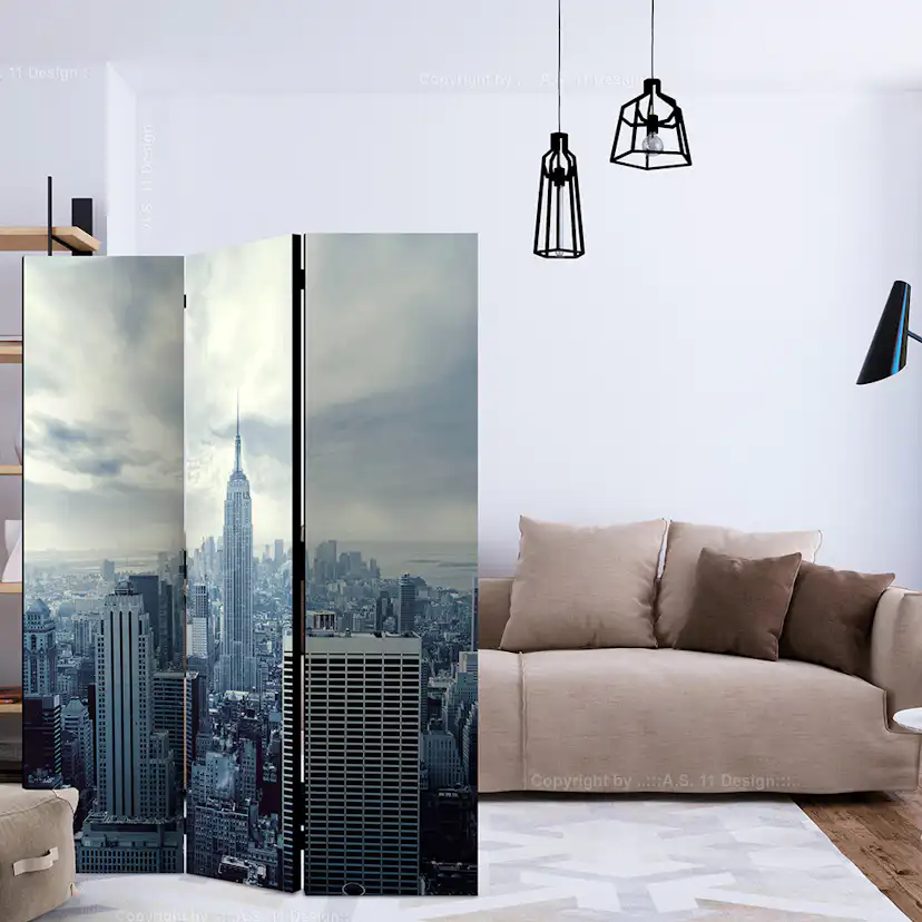 Rumsavdelare Arkiio Blue York 135x172 cm