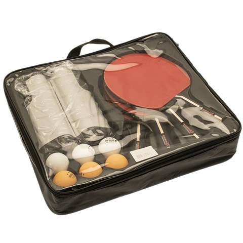 Bordtennisset Nordic Games Med Justerbart Nät 4 Rack & 6 Bollar