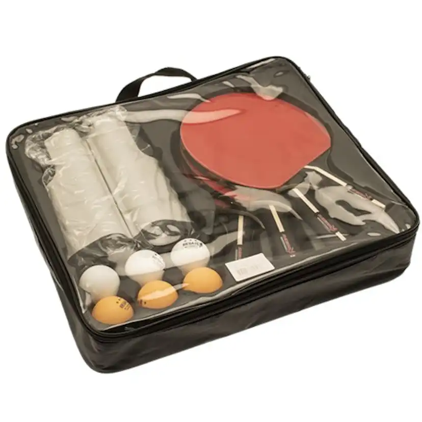 Bordtennisset Nordic Games Med Justerbart Nät 4 Rack & 6 Bollar