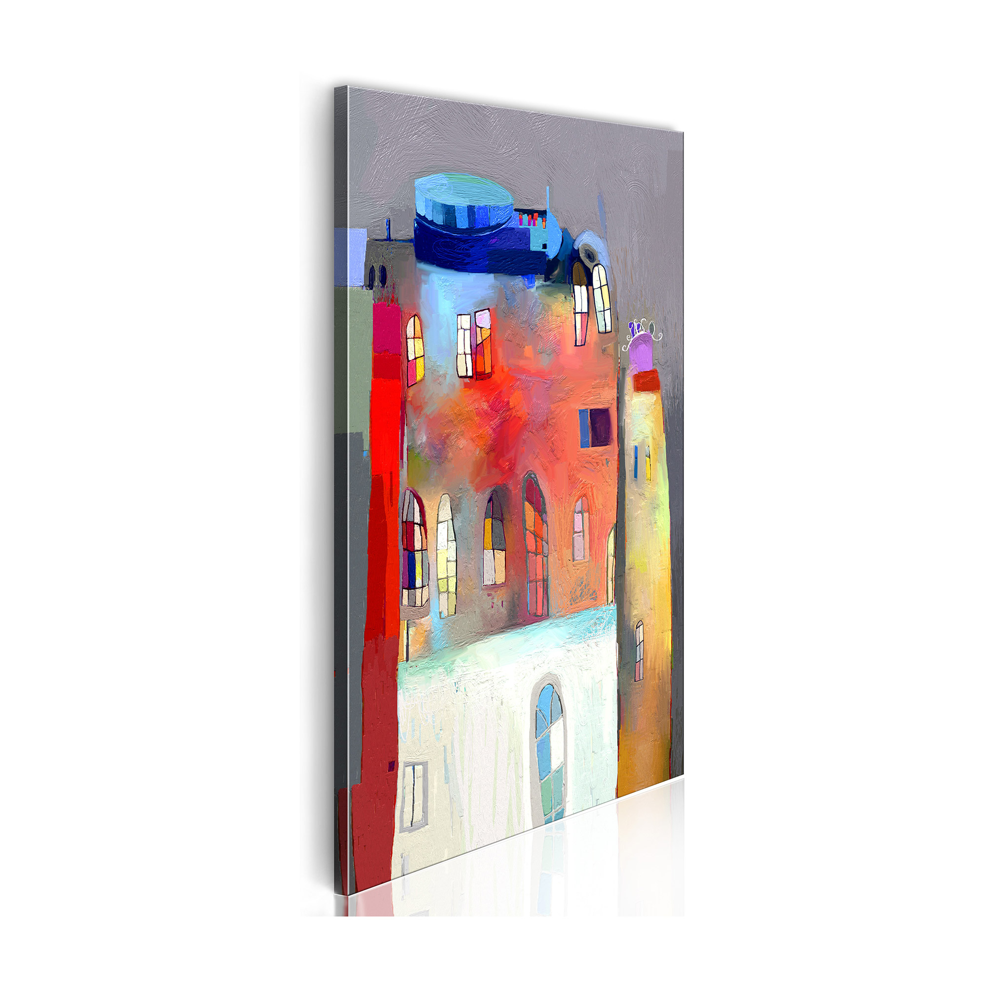 Tavla Arkiio Rainbow Hued House 40x80