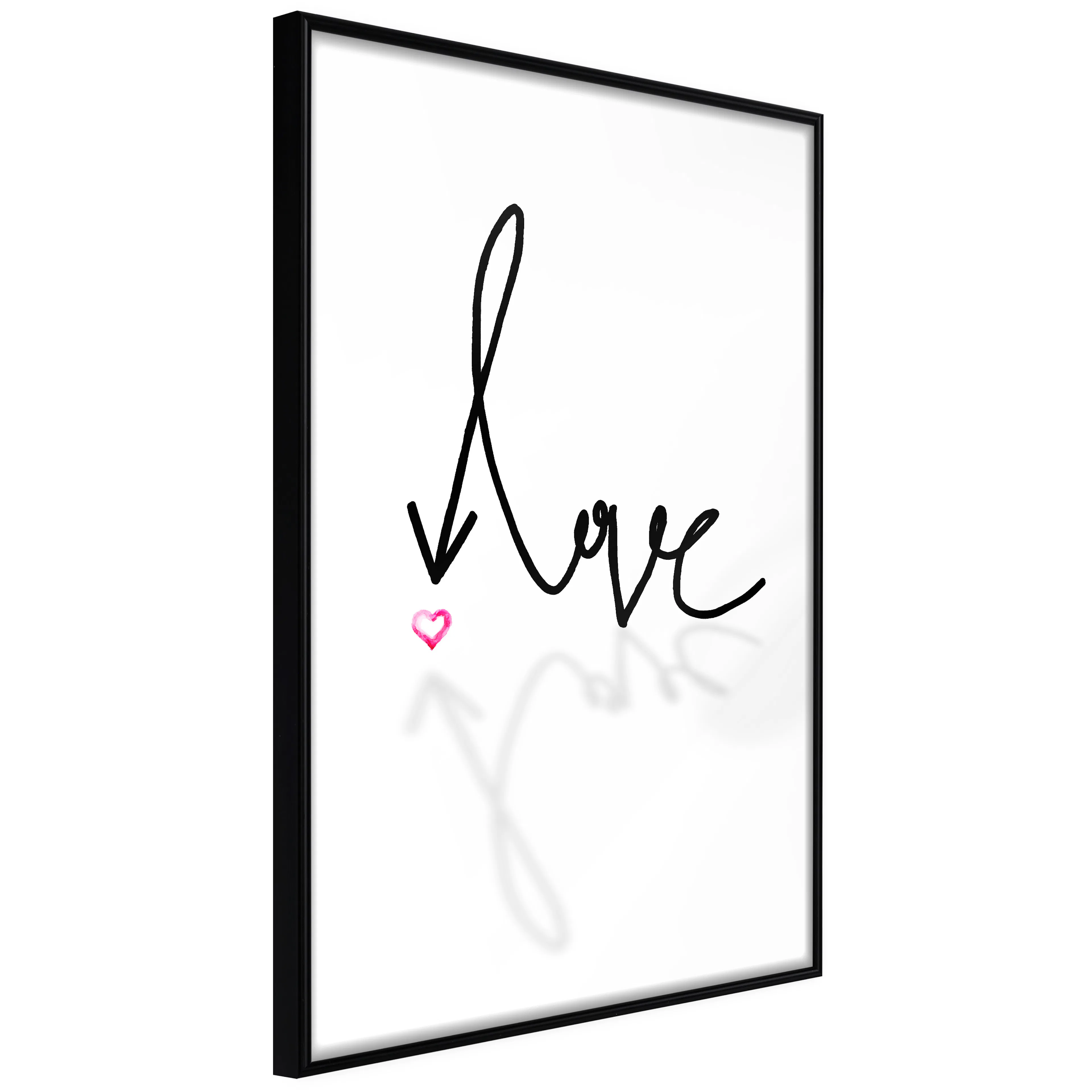 Affisch - This is Love [Poster] 30x45 Svart ram, 30x45 cm