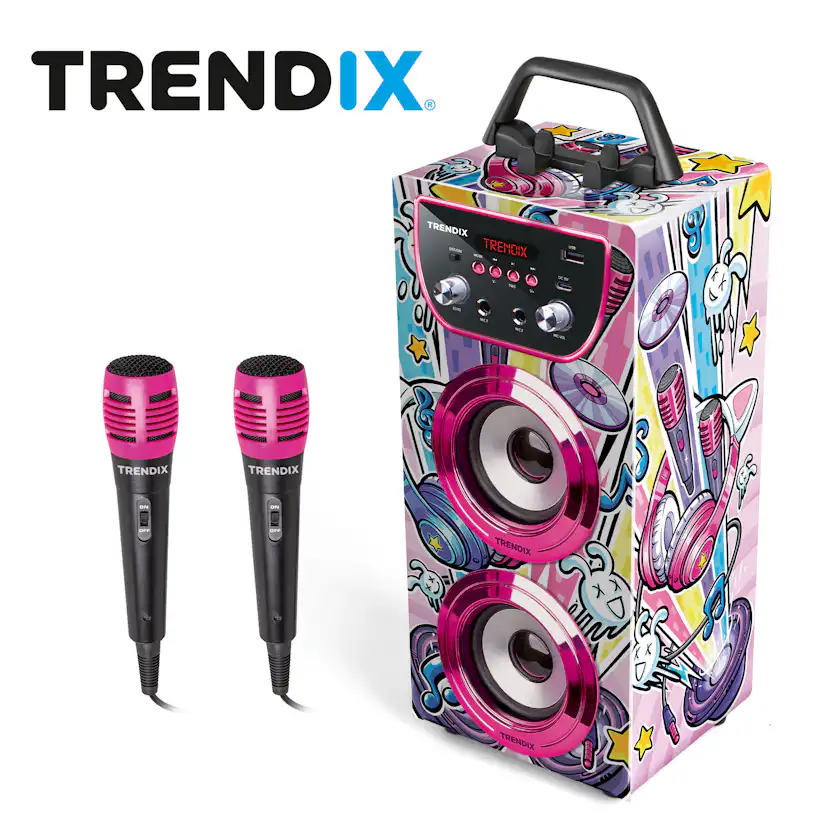 Karaokemaskin Trendix Party Edition Med 2 Mikrofoner