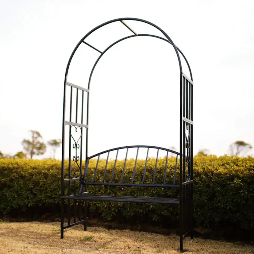 Rosenbåge Metalcraft med Sittbänk