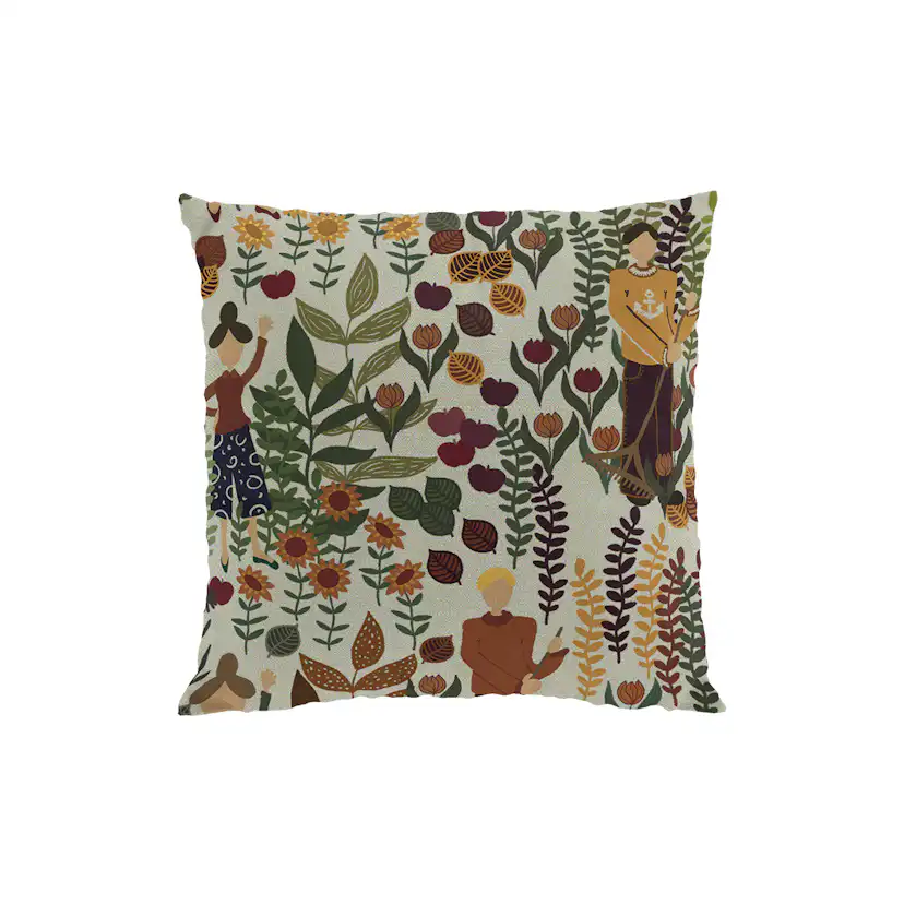 Kuddfodral Arvidssons Textil Trädgård 47x47 cm