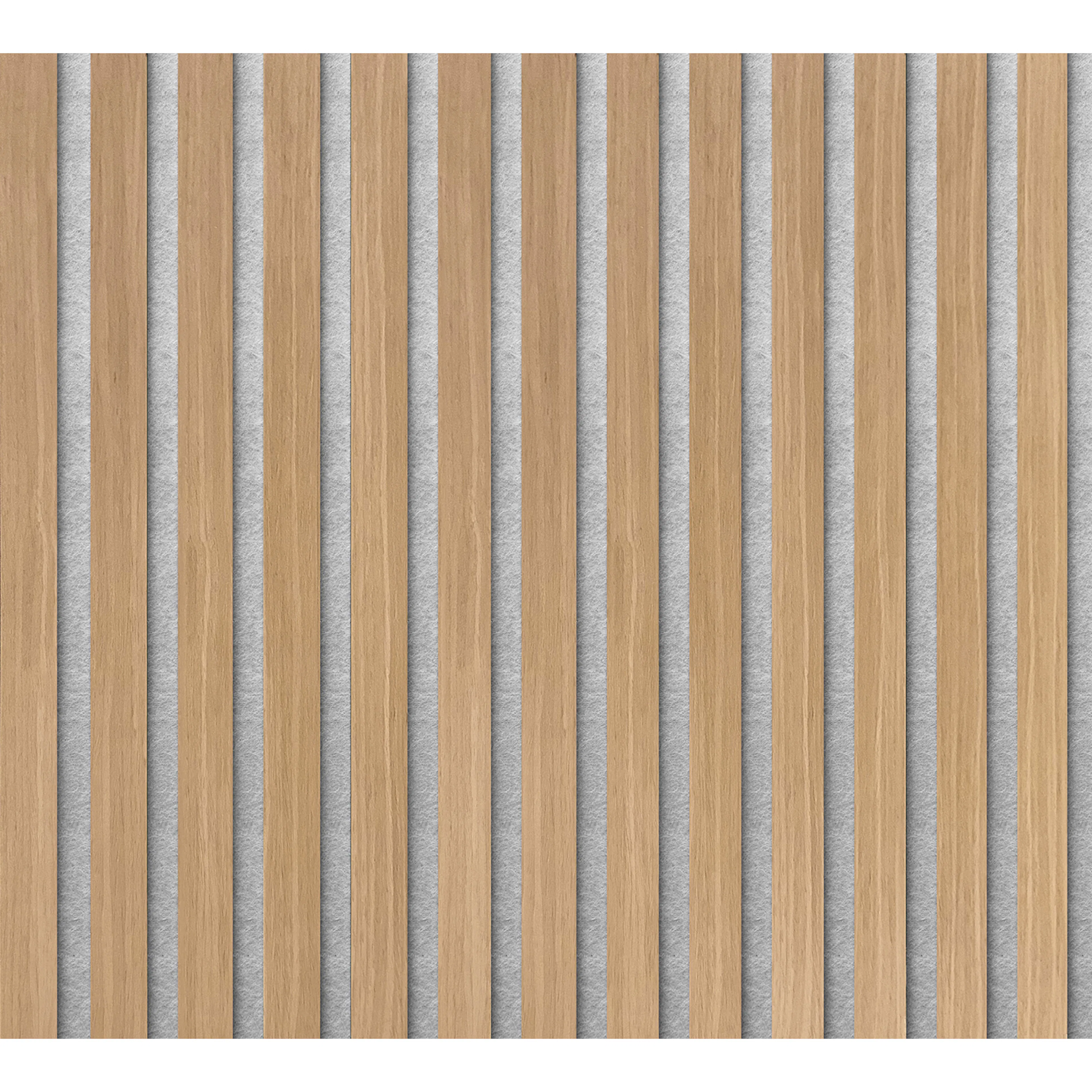 Akustikpanel Arkiio AcuLife Light Oak grey polyester 18x520x2400