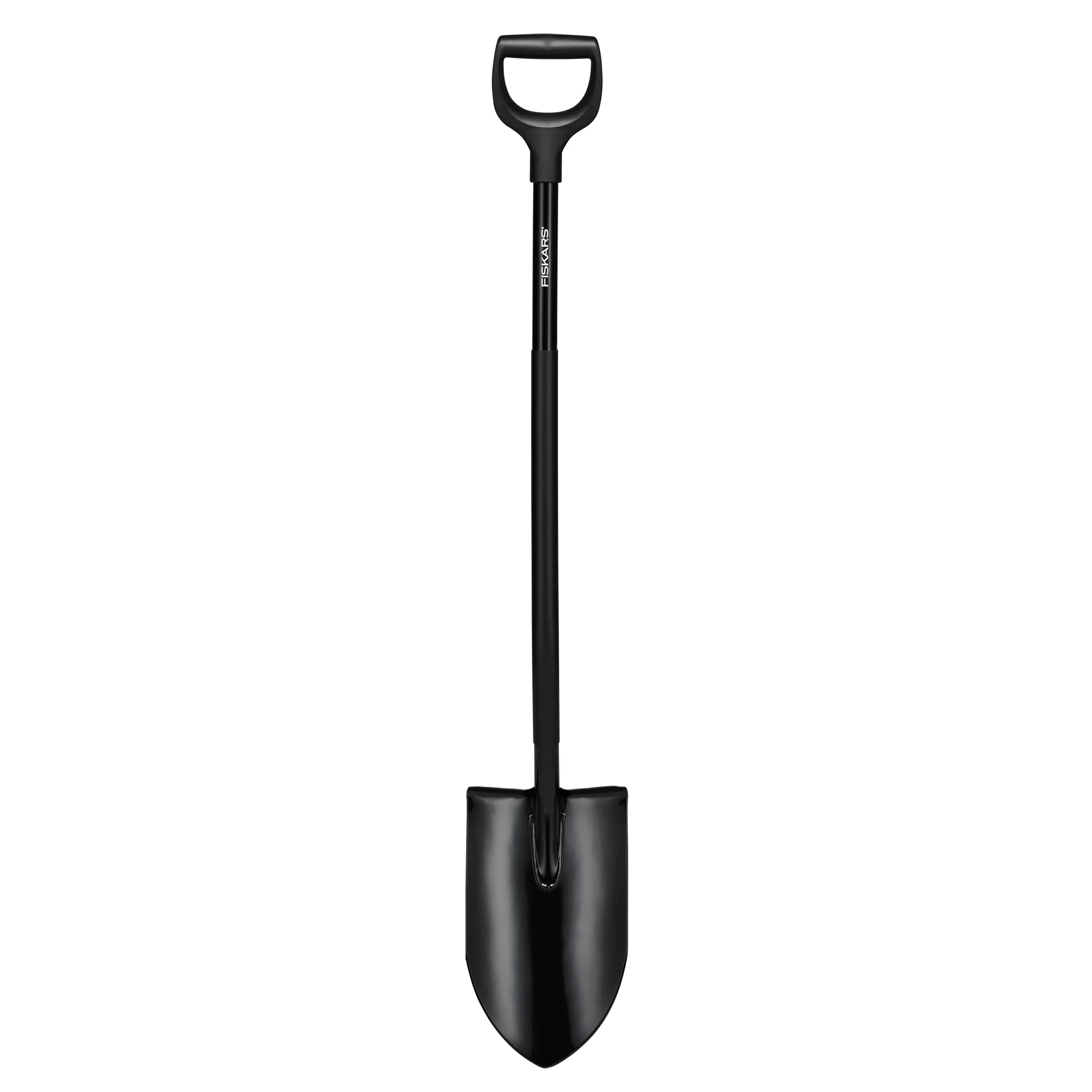 Spade Fiskars Ergonomic Pro Spetsig Svart XL