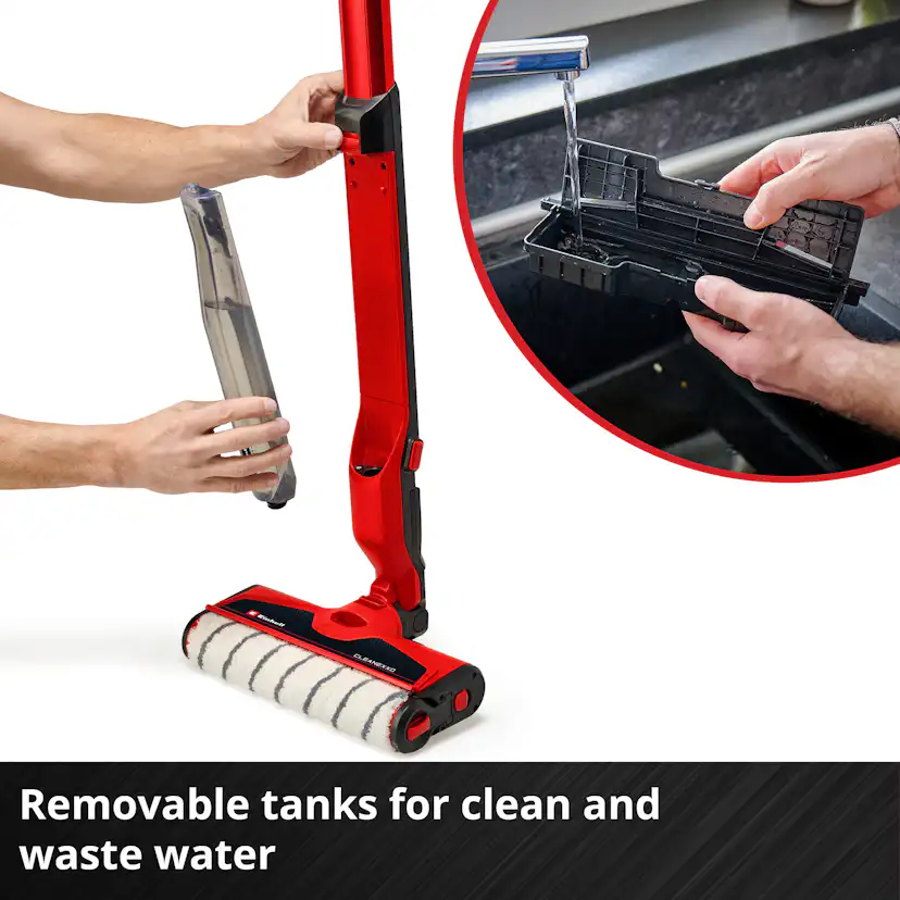 Skurmaskin Einhell CLEANEXXO För Hårt Golv Sladdlös utan Batteri