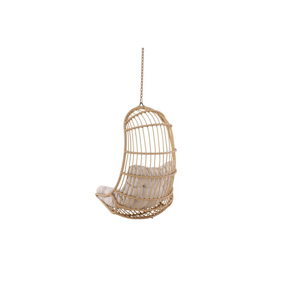 Pulau Hangingchair Rattan Nature / Creme Natur