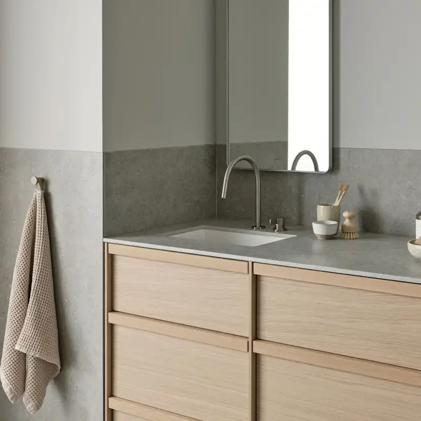 Klinker Bricmate J66 J Stone Select Light Grey Honed 60x60 cm
