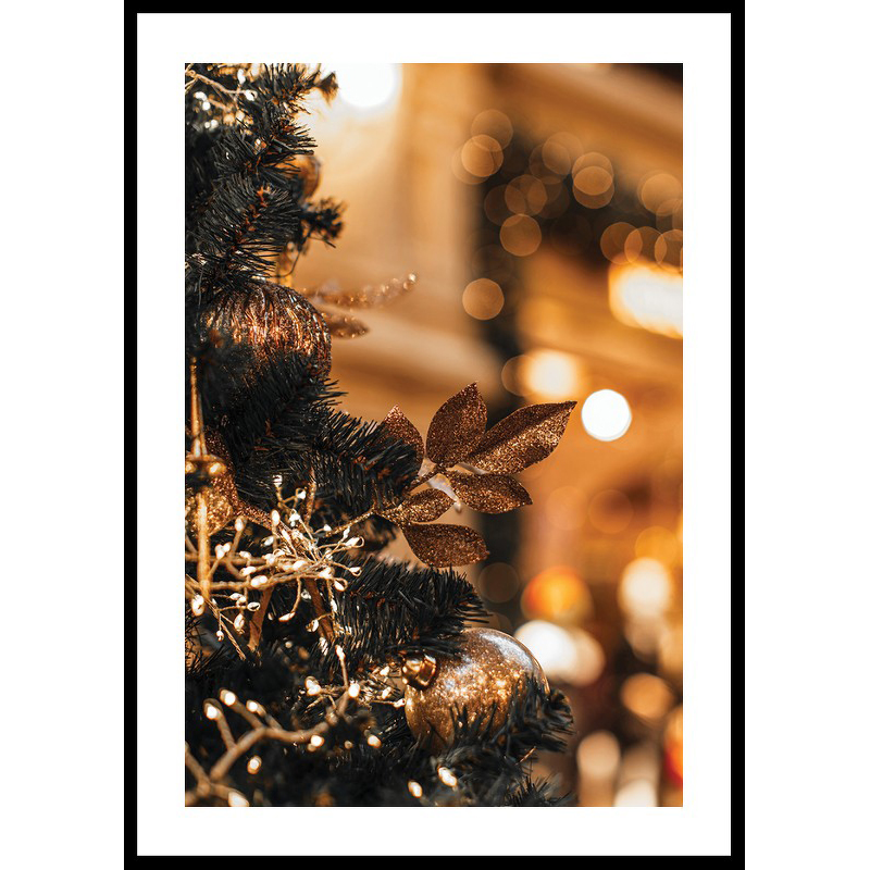 Christmas Gold Decorations 30x40 30x40 cm