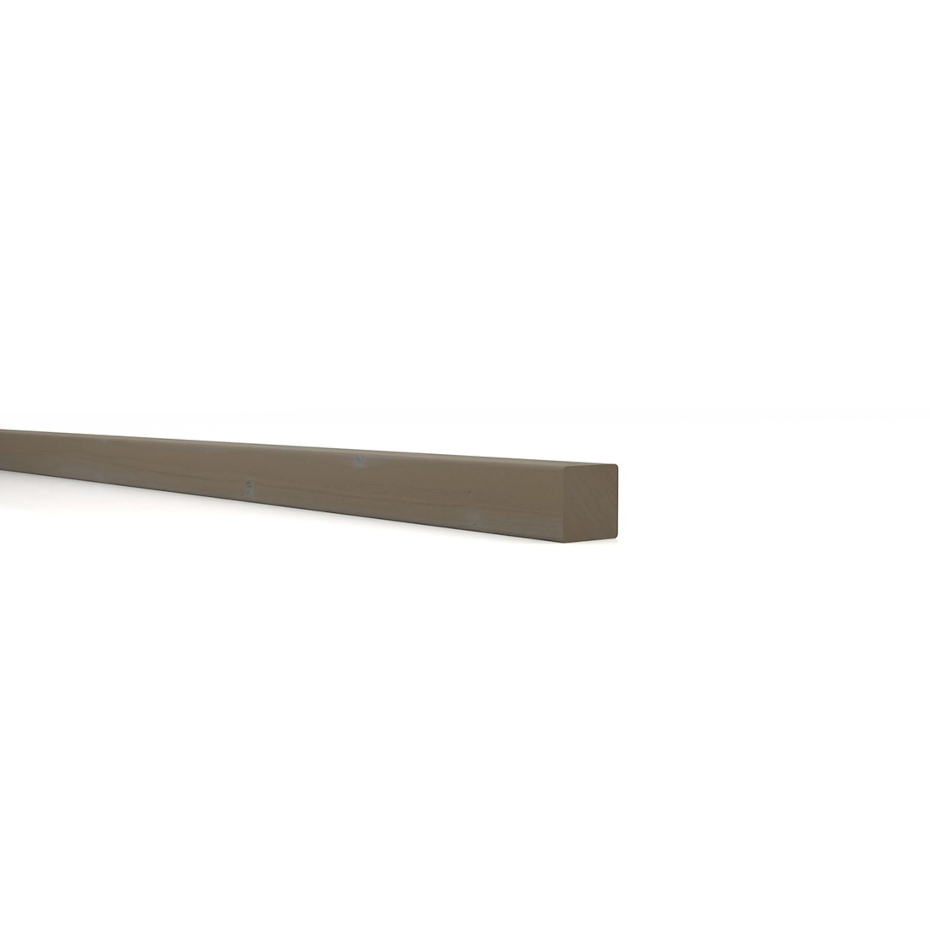 Ribba Öckerö Linax Grå 1490x45x45 4-pack FSC (B) 4-Pack