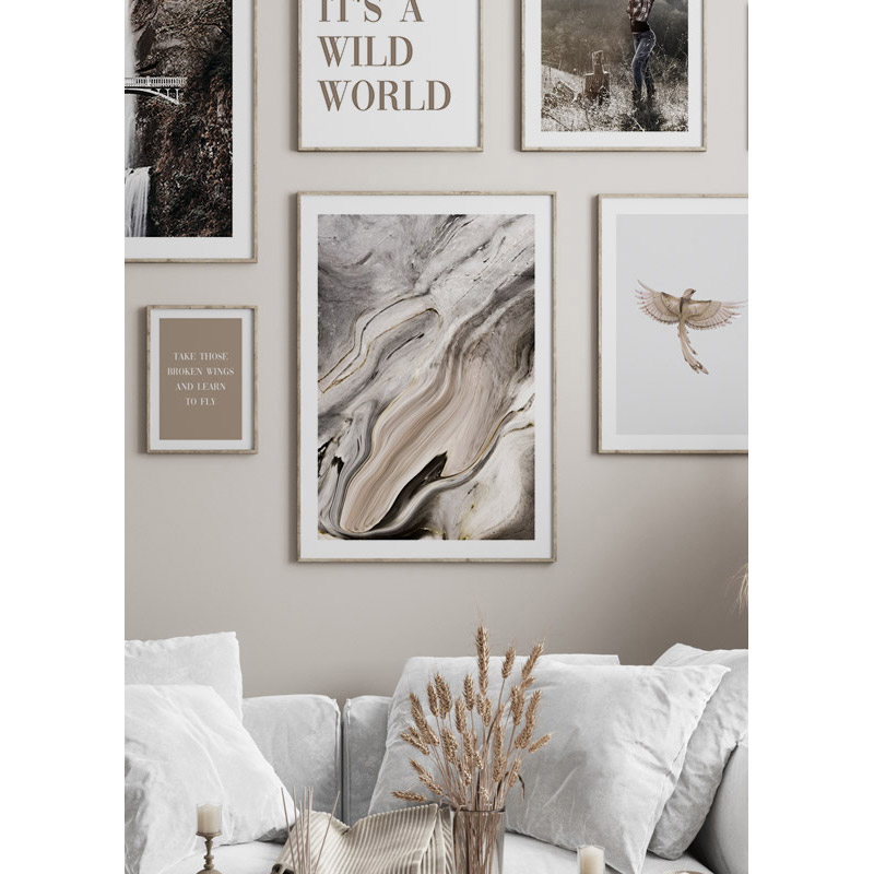 Poster Gallerix Abstract Texture No1