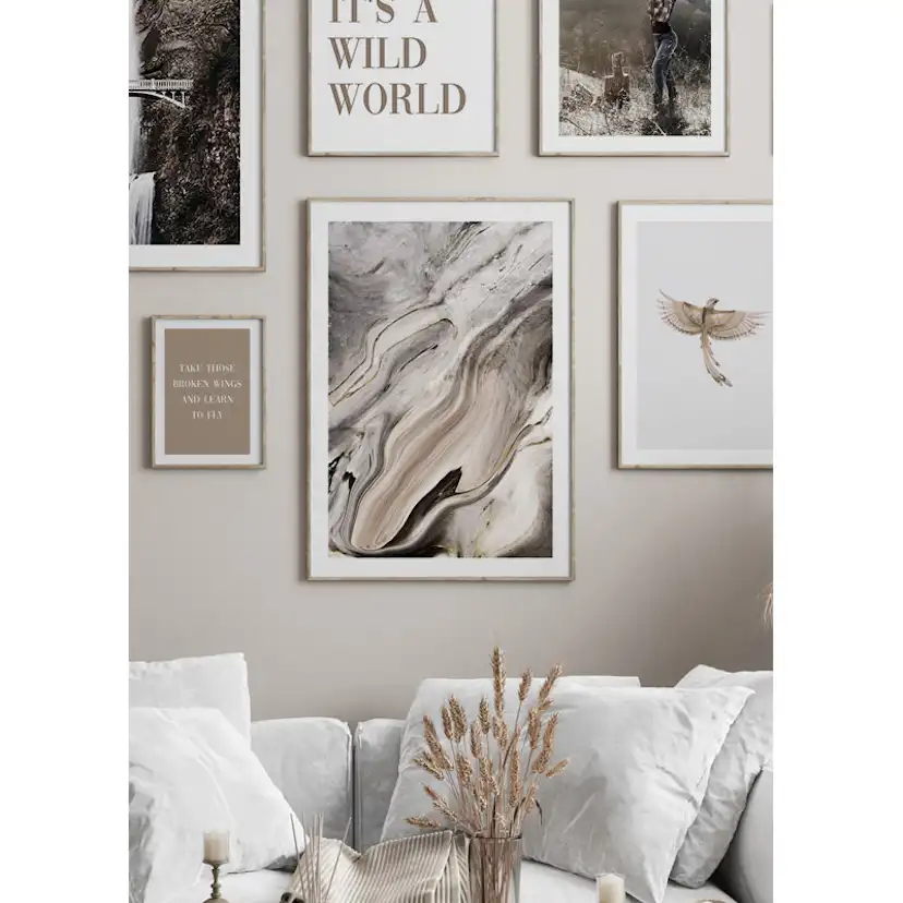 Poster Gallerix Abstract Texture No1