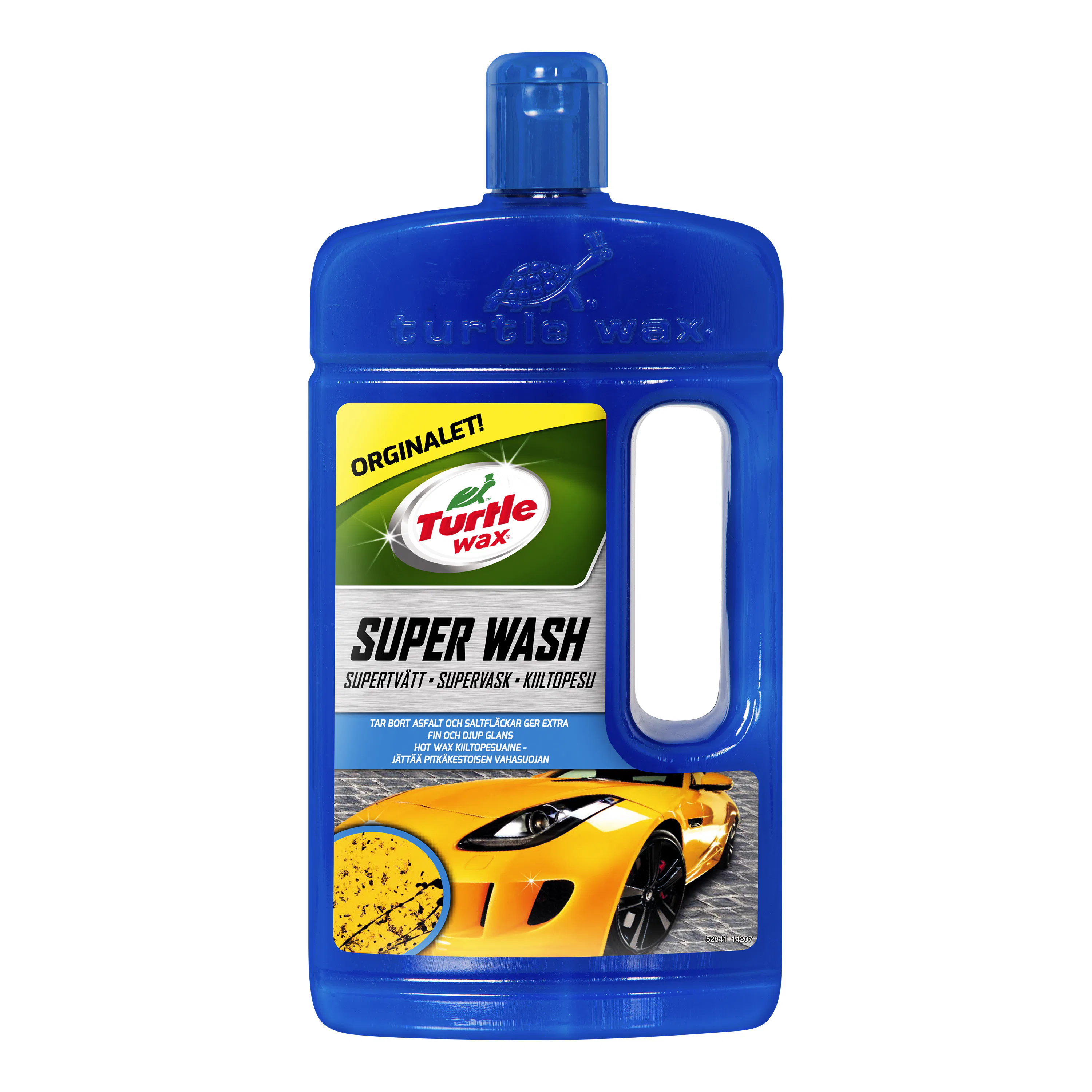 Bilschampo Turtle Wax Super Wash Supertvätt 1L