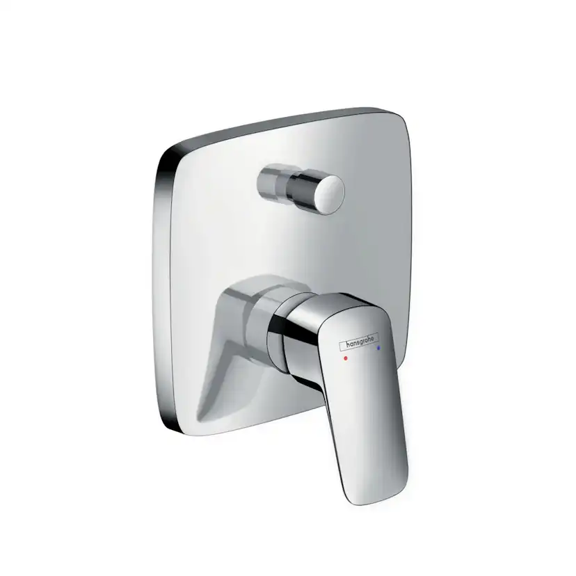 Badkarsblandare Hansgrohe Logis 2 Funktioner för Inbyggnad