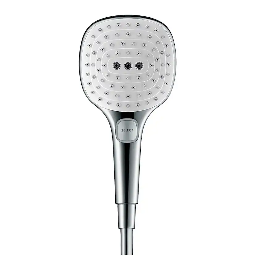 Duschset Hansgrohe Raindance Select E 120 3jet EcoSmart 65 c Vit/Krom