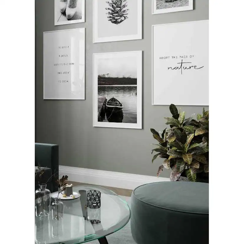 Poster Gallerix Boat In Lake