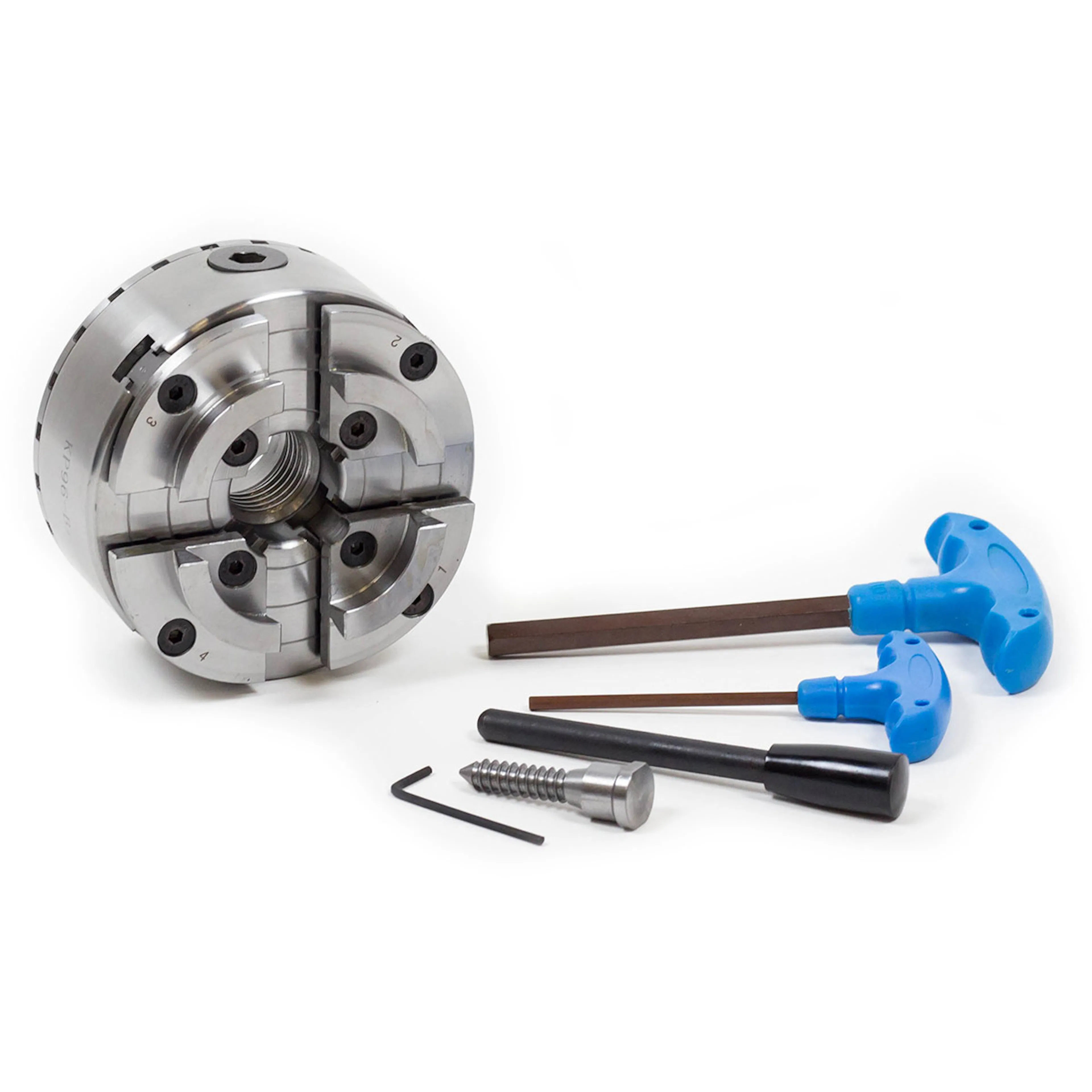 Svarvchuck Hawk SCK-5ZZ 5'' för Träsvarv