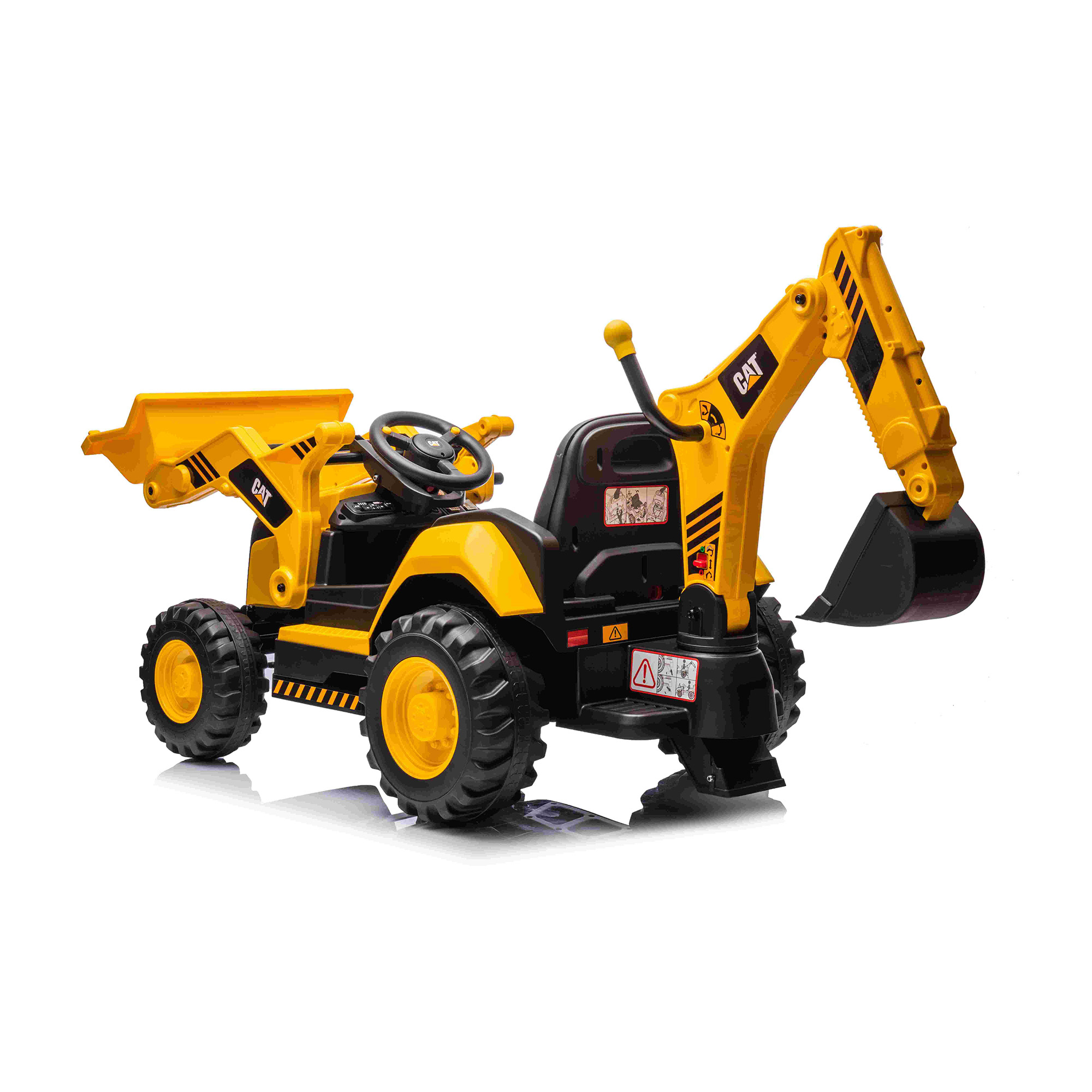 Elbil Nordic Play Grävmaskin Caterpillar 1x10,8V Motor 5Ah