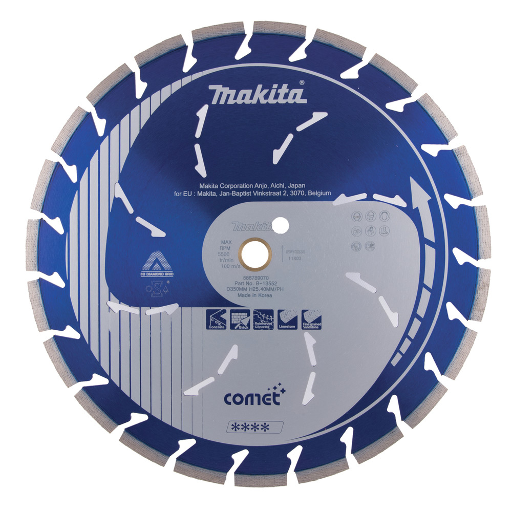 Diamantkapskiva Makita B-13552 350x25,4 mm