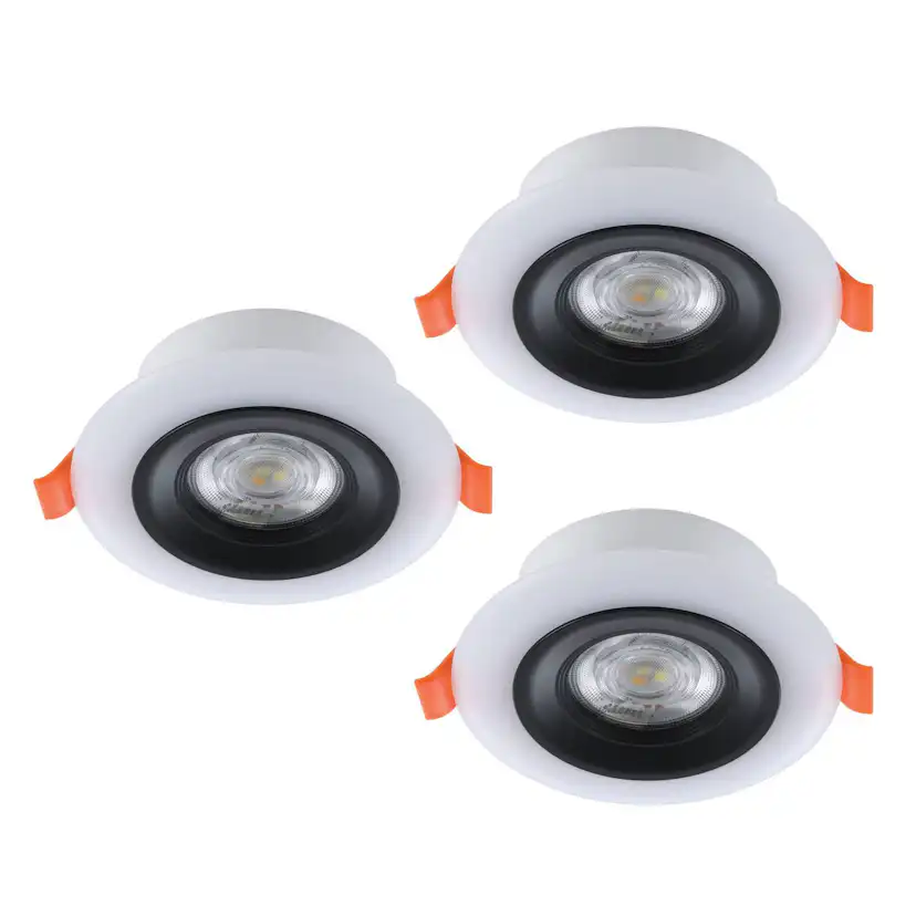 Infälld Lampa Eglo Calonge RGB 3 st