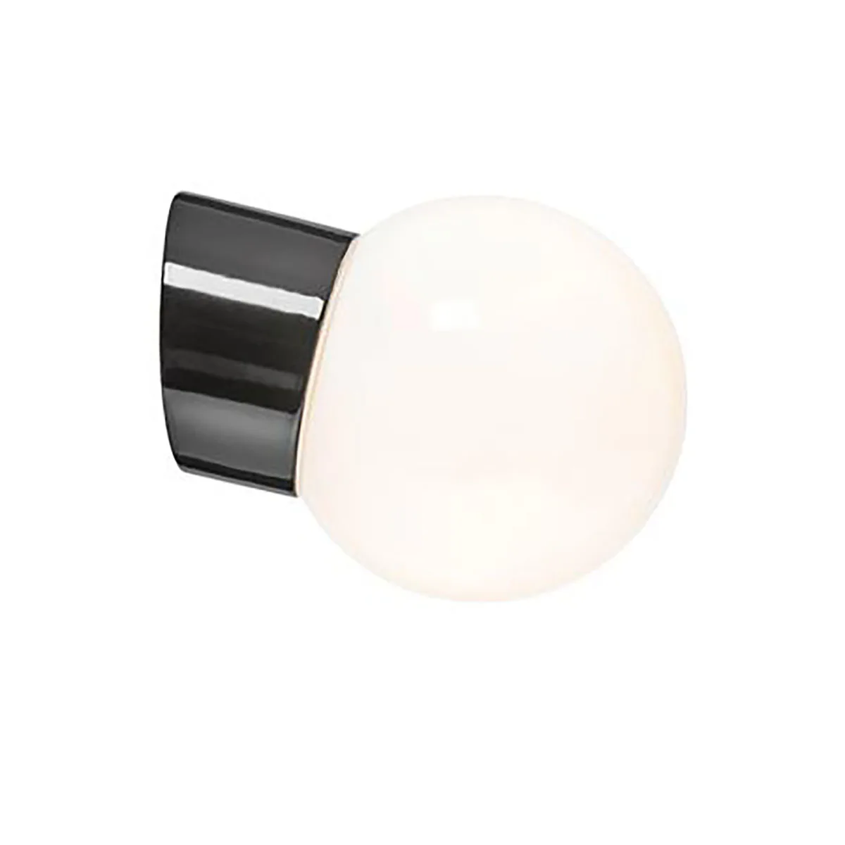 Vägglampa Ifö Electric Classic Glob Blank Sned IP54