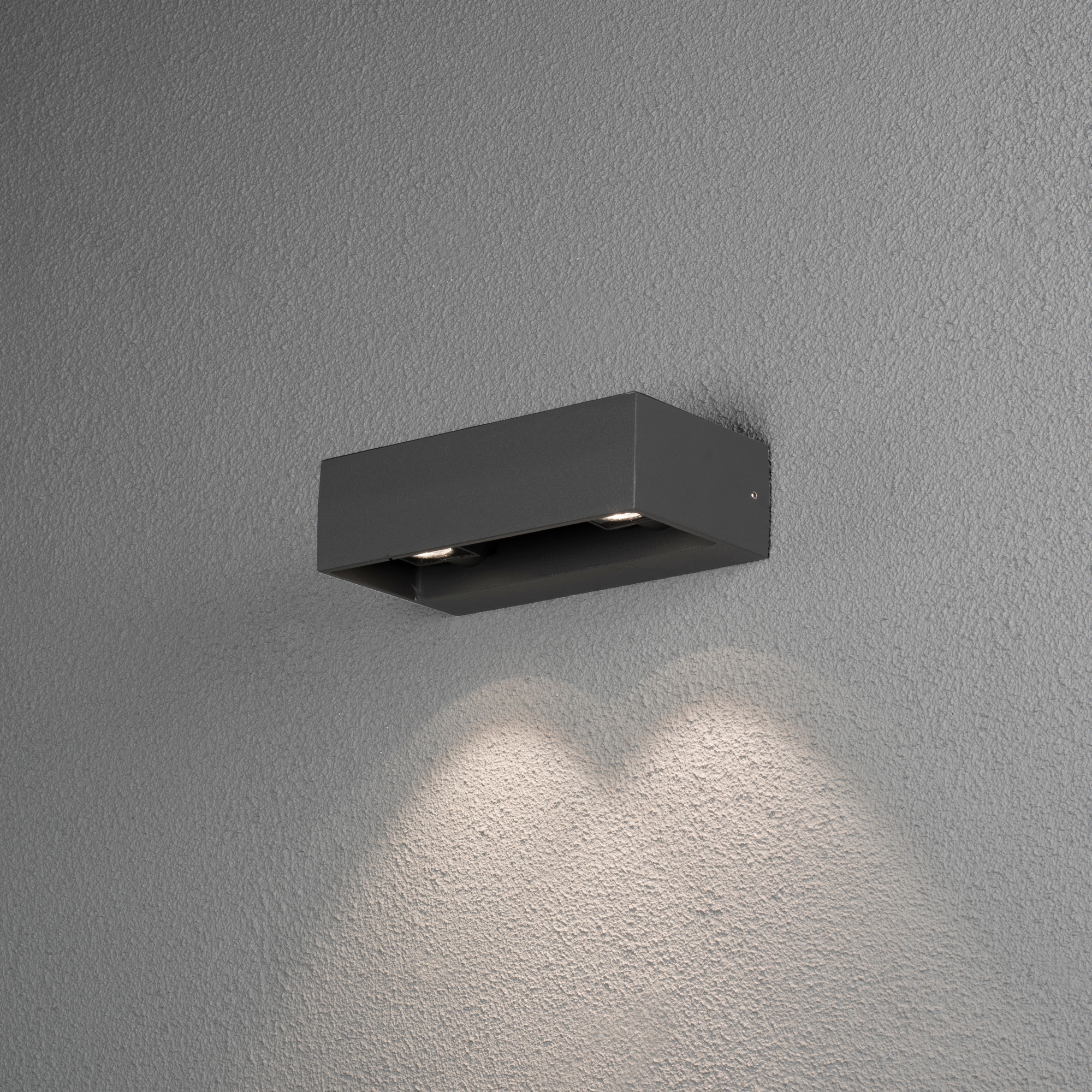 Vägglykta Gnosjö Konstsmide Monza LED 2X6W