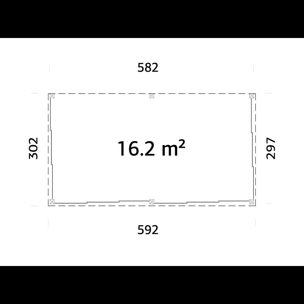 Uterum Palmako Lumi 17,3 m² (inv. 16,2 m²) Slide Plus
